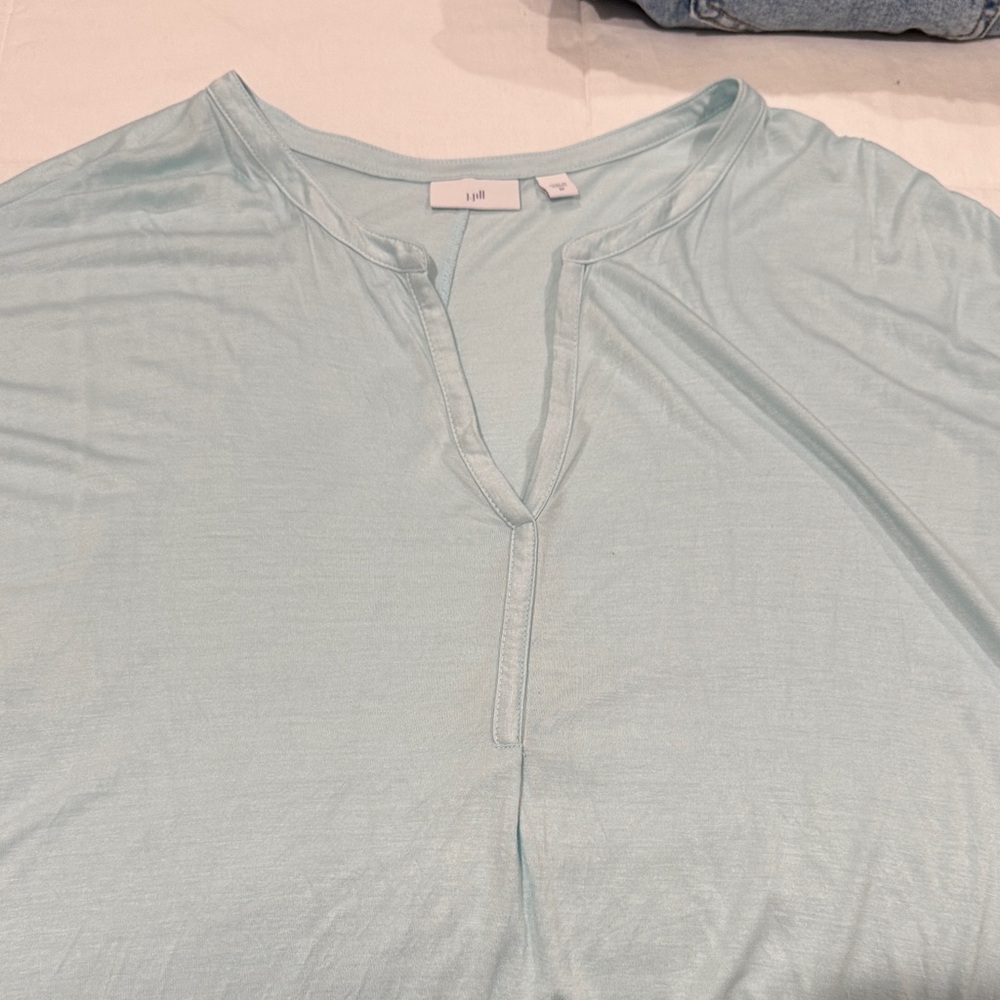J. Jill Light Blue Blouse